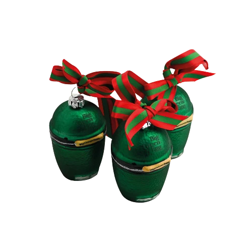 Big Green Egg Trio Mini Kerstballen 2 Big Green Egg Trio Mini Kerstballen - Afbeelding 2