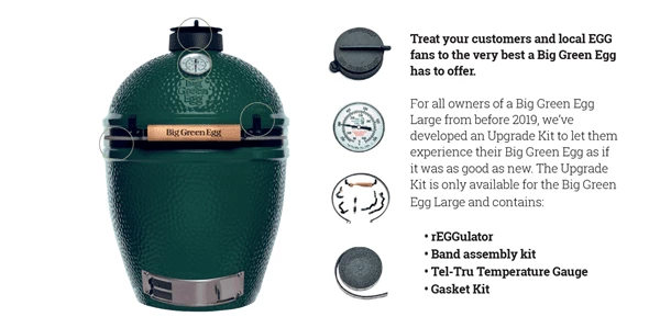 Big Green Egg Upgrade Kit Large 1 Big Green Egg Upgrade Kit Large