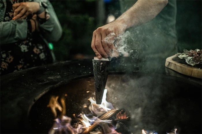 Forged Churrasco Flambadou 2 Forged Churrasco Flambadou - Afbeelding 2