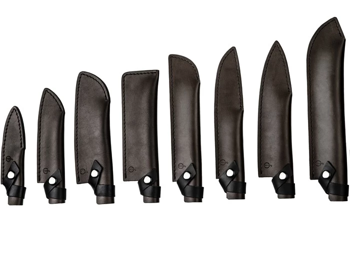 Forged Lederen Beschermhoes Santokumes 14cm 2 Forged Lederen Beschermhoes Santokumes 14cm - Afbeelding 2