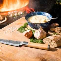 Forged Olive Santokumes 14cm 5 Forged Olive Santokumes 14cm -Grill Gear Pro Verkoop forged olive santokumes 14cm 2