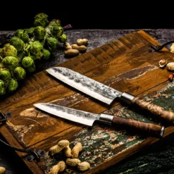 Forged VG10 Santokumes 18 Cm -Grill Gear Pro Verkoop forged vg10 santokumes 18 cm 2