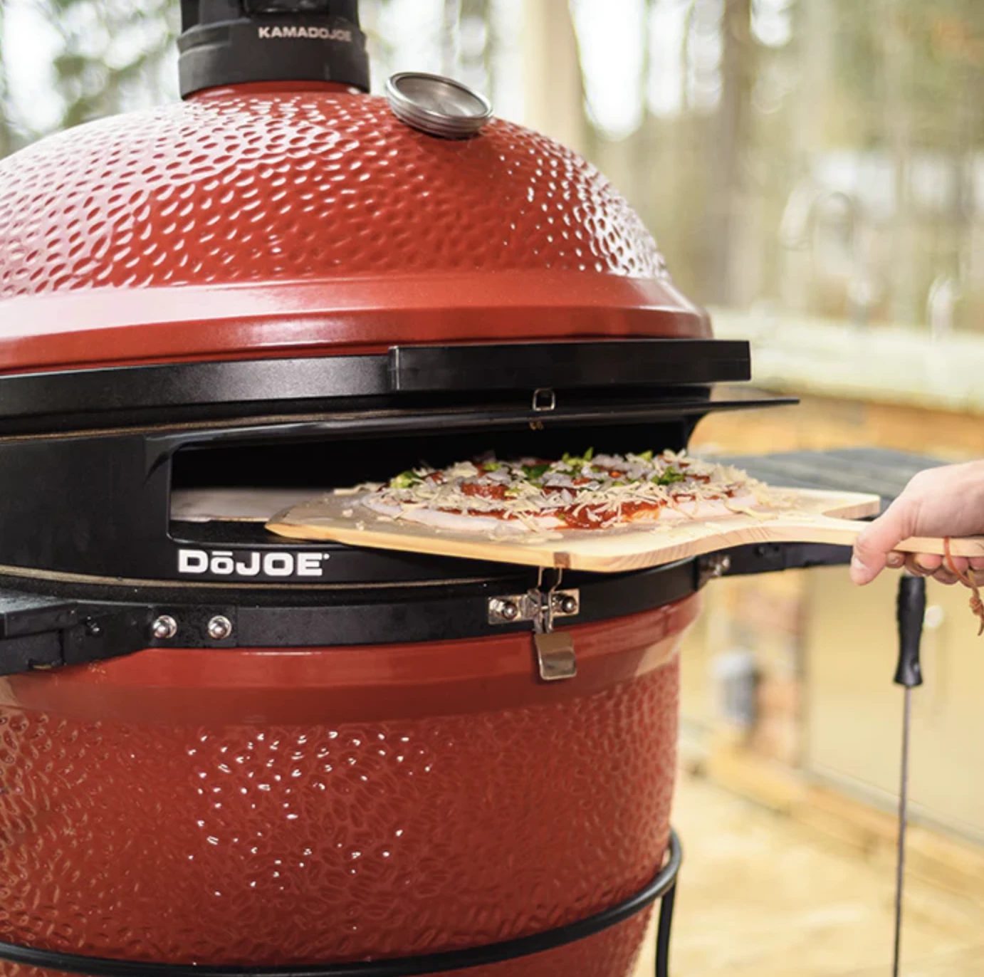 Kamado Joe Houten Pizza Schep - Wooden Pizza Peel 3 Kamado Joe Houten Pizza Schep - Wooden Pizza Peel - Afbeelding 3