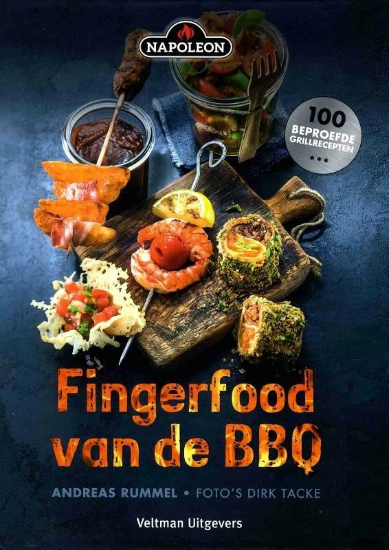 Napoleon Boek Fingerfood Van De BBQ 1 Napoleon Boek Fingerfood Van De BBQ