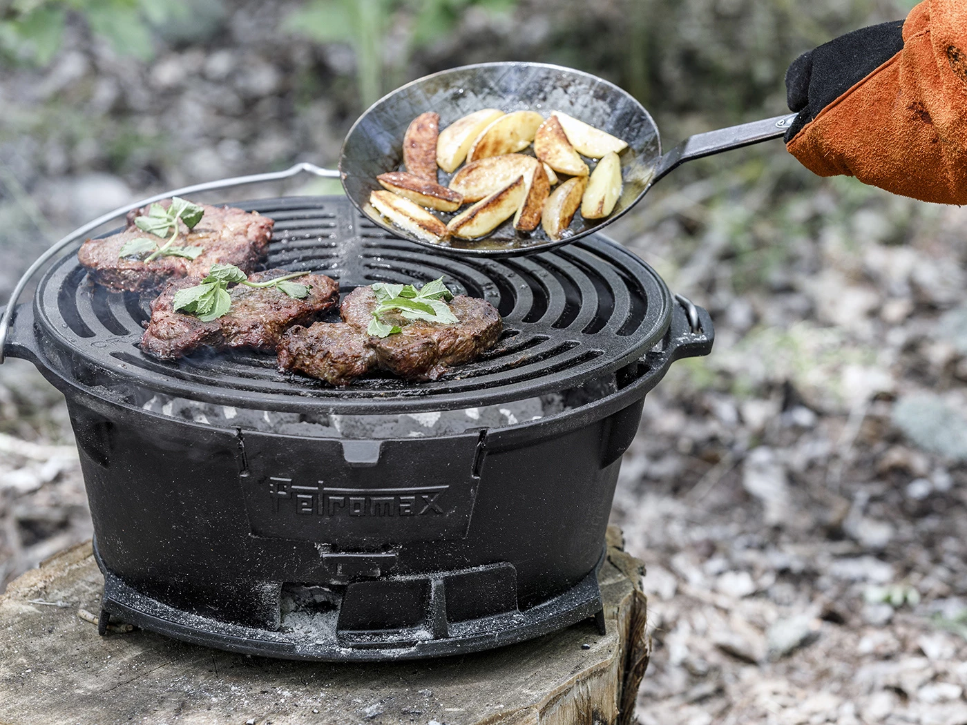 Petromax Gietijzeren Barbecue TG3 8 Petromax Gietijzeren Barbecue TG3 - Afbeelding 8