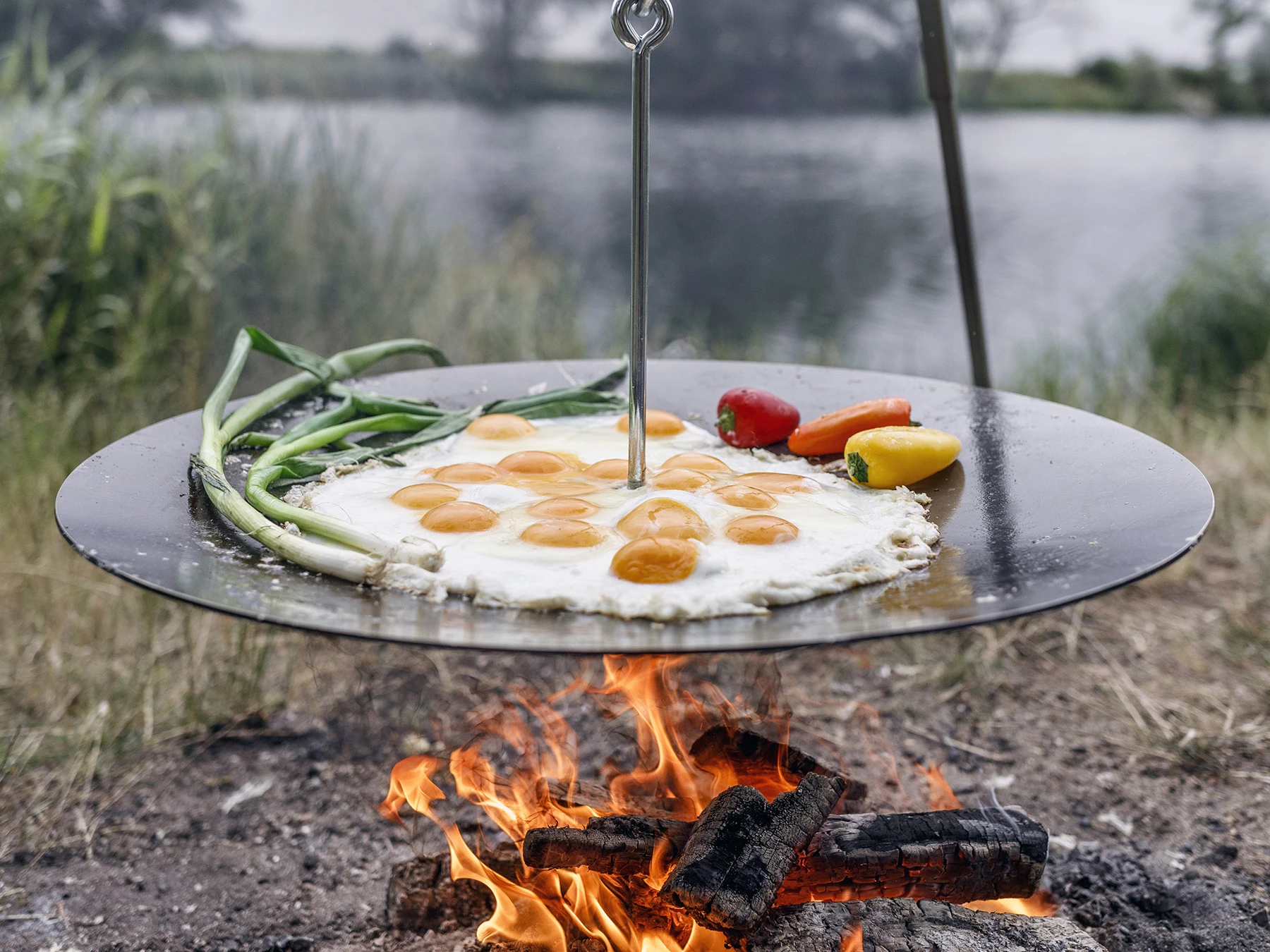 Petromax Hangende Grillplaat 56cm 2 Petromax Hangende Grillplaat 56cm - Afbeelding 2