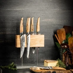 Style De Vie Magnetisch Messenblok Op Natuurstenen Voet -Grill Gear Pro Verkoop style de vie magnetisch messenblok op natuurstenen 4