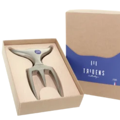 Tridens Brushed Fork Built-in Beechwood Base