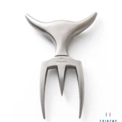 Grill Gear Pro Verkoop -Grill Gear Pro Verkoop tridens brushed fork in beechwood base 1