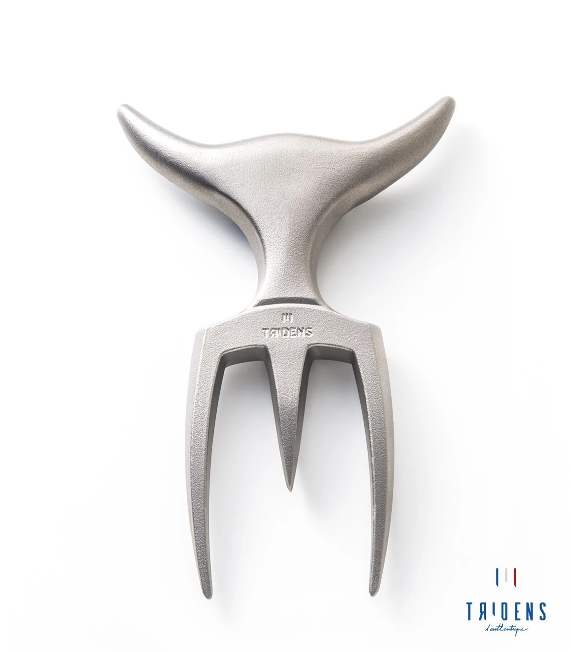 Tridens Brushed Fork In Beechwood Base 2 Tridens Brushed Fork In Beechwood Base - Afbeelding 2